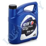 Масло ELF Evolution NF 5W40 4л синтетика